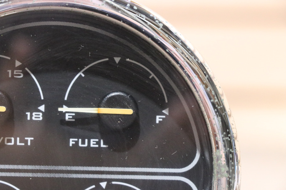 USED MOTORHOME SPARTAN 4 IN 1 00041345 VOLT / FUEL / FRONT / REAR DASH GAUGE FOR SALE RV Components 