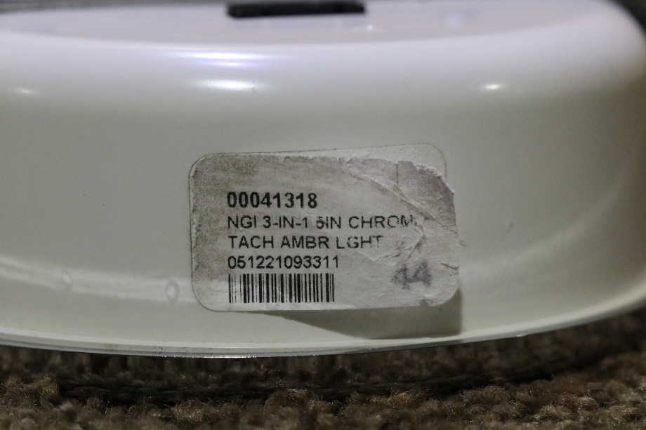 USED RV/MOTORHOME SPARTAN 3 IN 1 TACH / OIL / TEMP DASH GAUGE 00041318 FOR SALE RV Components 
