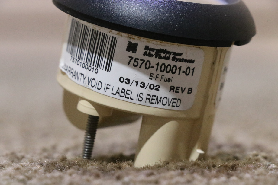 USED 7570-10001-01 FREIGHTLINER FUEL DASH GAUGE RV PARTS FOR SALE RV Components 