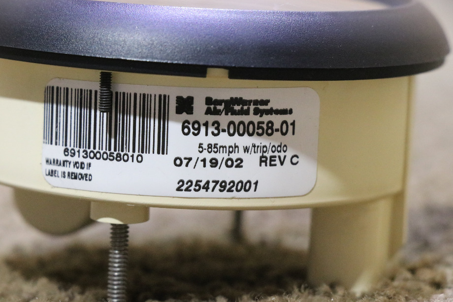 USED RV 6913-00058-01 FREIGHTLINER SPEEDOMETER DASH GAUGE FOR SALE RV Components 