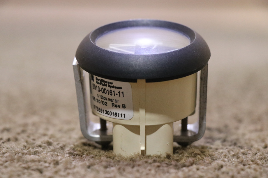 USED FREIGHTLINER 6913-00161-11 REAR AIR DASH GAUGE MOTORHOME PARTS FOR SALE RV Components 