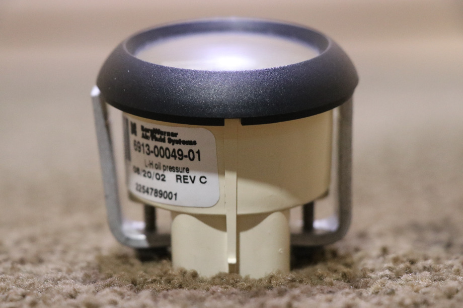 USED MOTORHOME FREIGHTLINER 6913-00049-01 OIL PRESS DASH GAUGE FOR SALE RV Components 
