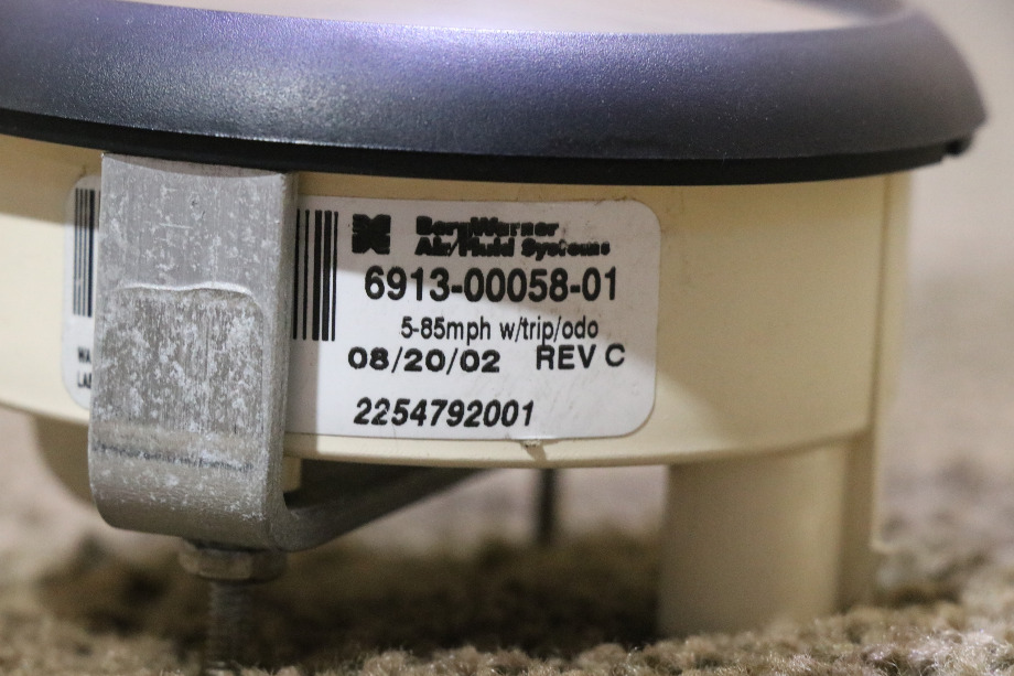 USED FREIGHTLINER SPEEDOMETER DASH GAUGE 6913-00058-01 RV/MOTORHOME PARTS FOR SALE RV Components 