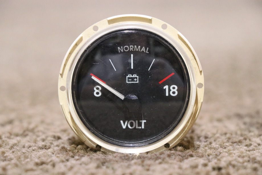 USED MOTORHOME FREIGHTLINER 75540010001 VOLT DASH GAUGE FOR SALE RV Components 