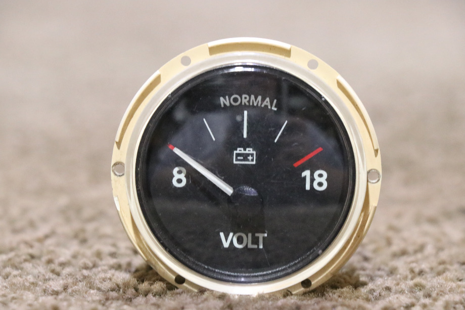 USED 6913-00051-01 FREIGHTLINER VOLT DASH GAUGE RV PARST FOR SALE RV Components 