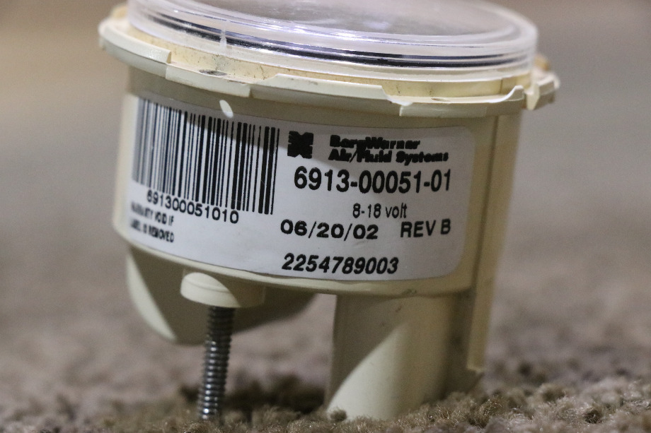 USED 6913-00051-01 FREIGHTLINER VOLT DASH GAUGE RV PARST FOR SALE RV Components 