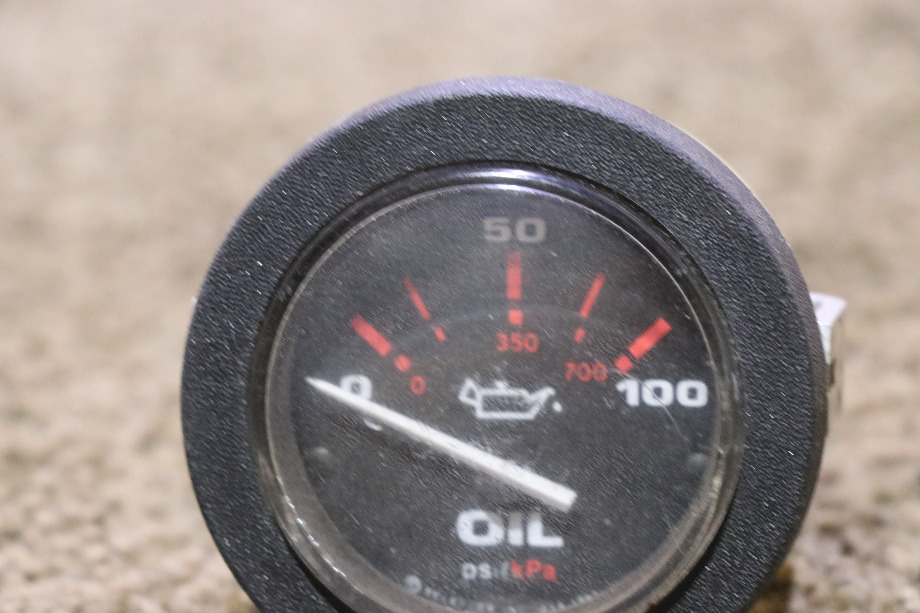 USED OIL PRESS DASH GAUGE MOTORHOME PARTS FOR SALE RV Components 