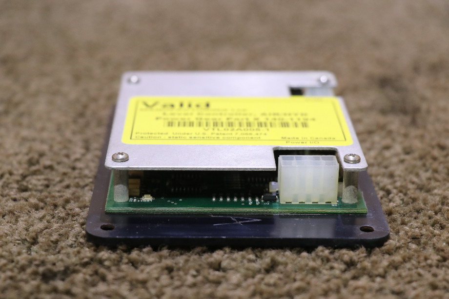 USED RV/MOTORHOME VALID AIR/HYD LEVEL CONTROLLER TOUCH PAD 140-1194 / VTL02A005-1 FOR SALE RV Components 