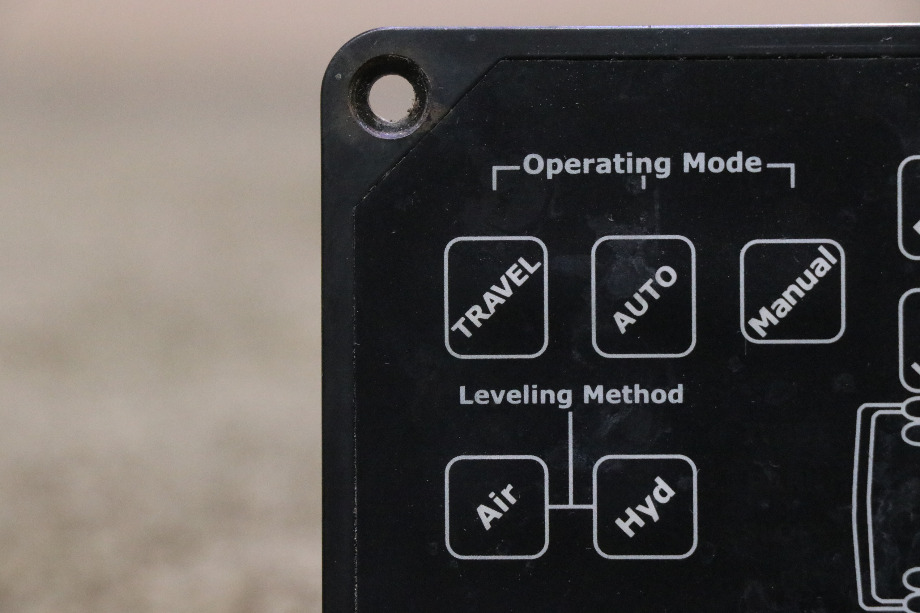 USED RV/MOTORHOME VALID AIR/HYD LEVEL CONTROLLER TOUCH PAD 140-1194 / VTL02A005-1 FOR SALE RV Components 