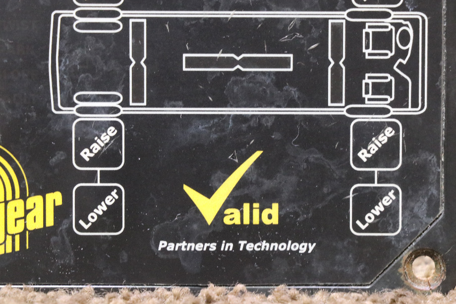 USED RV/MOTORHOME VALID AIR/HYD LEVEL CONTROLLER TOUCH PAD 140-1194 / VTL02A005-1 FOR SALE RV Components 