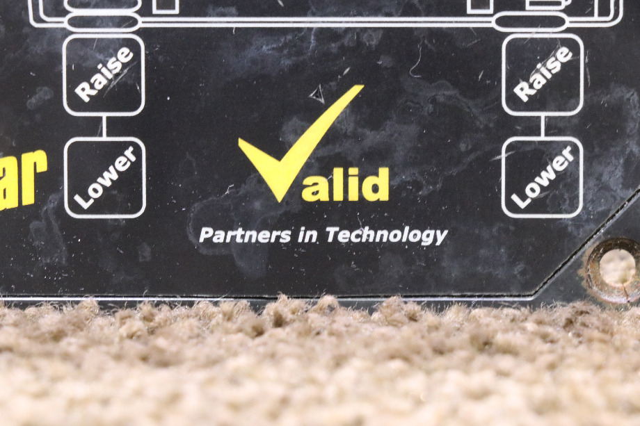 USED RV/MOTORHOME VALID AIR/HYD LEVEL CONTROLLER TOUCH PAD 140-1194 / VTL02A005-1 FOR SALE RV Components 
