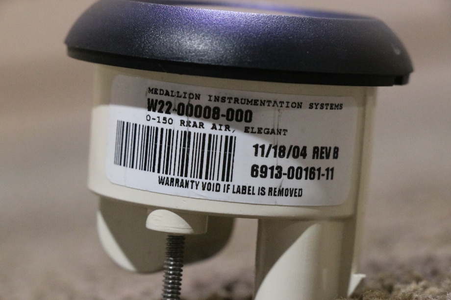 USED RV W22-00008-000 FREIGHTLINER REAR AIR DASH GAUGE FOR SALE RV Components 