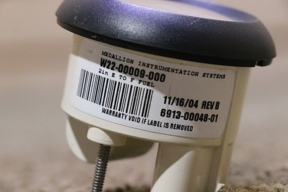 USED FREIGHTLINER W22-00009-000 FUEL DASH GAUGE MOTORHOME PARTS FOR SALE RV Components 