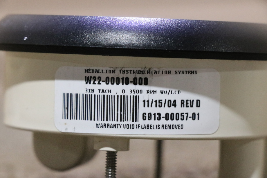 USED FREIGHTLINER TACHOMETER DASH GAUGE W22-00010-000 RV/MOTORHOME PARTS FOR SALE RV Components 