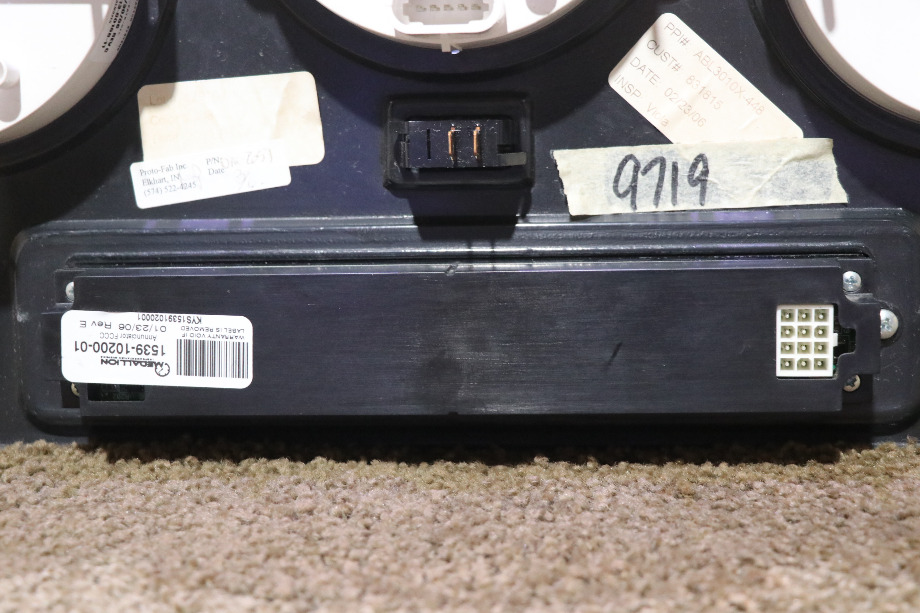 USED RV ABL3010X-448 FREIGHTLINER DASH CLUSTER FOR SALE RV Components 