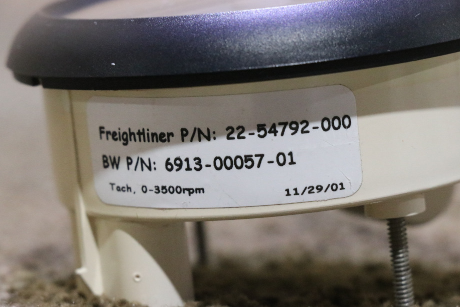USED FREIGHTLINER TACHOMETER DASH GAUGE 7671-10001-01 RV/MOTORHOME PARTS FOR SALE RV Components 