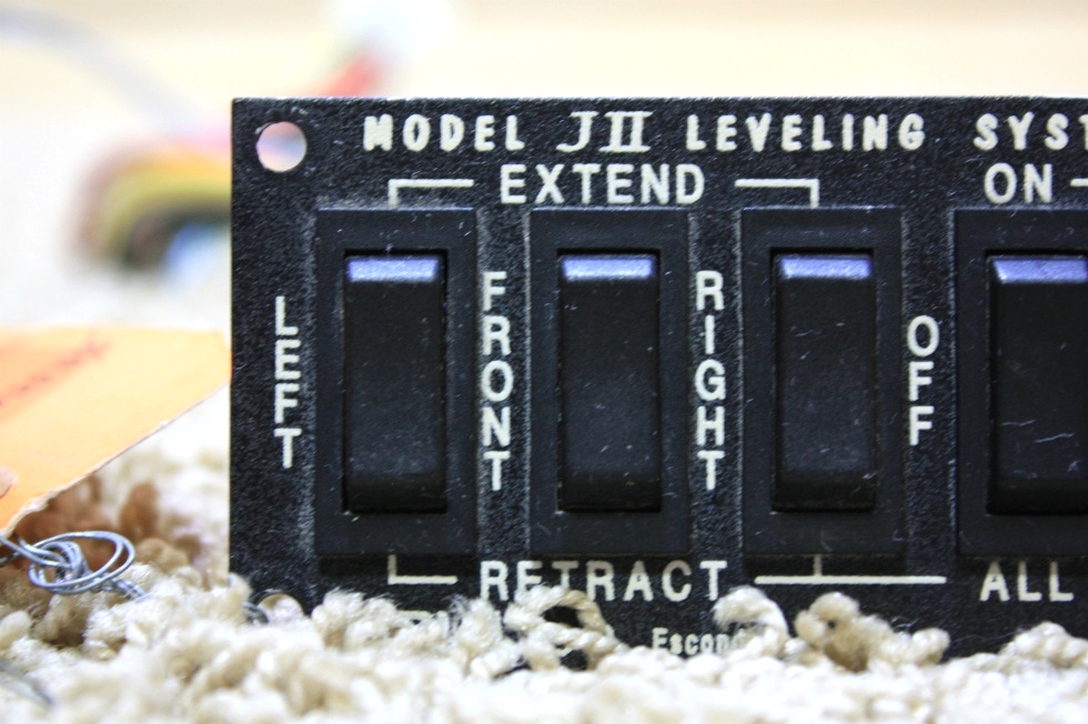 USED RVA MODEL JII LEVELING SYSTEM SWITCHES FOR SALE RV Components 