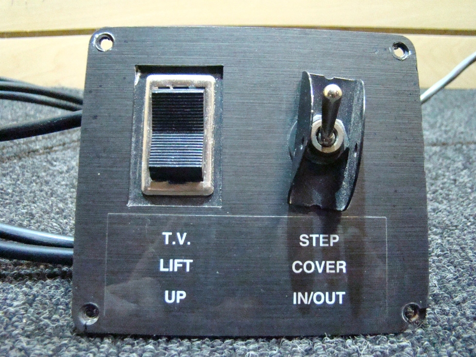 RV Components USED RV/MOTORHOME TV LIFT SWITCH/STEP COVER SWITCH FOR