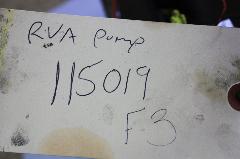 USED RVA 32 HYDRAULIC PUMP FOR SALE RV Components 