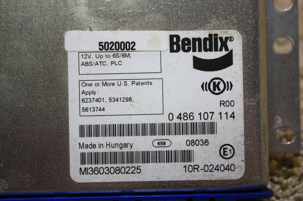 USED BENDIX ABS CONTROL BOARD 5020002 FOR SALE RV Components 