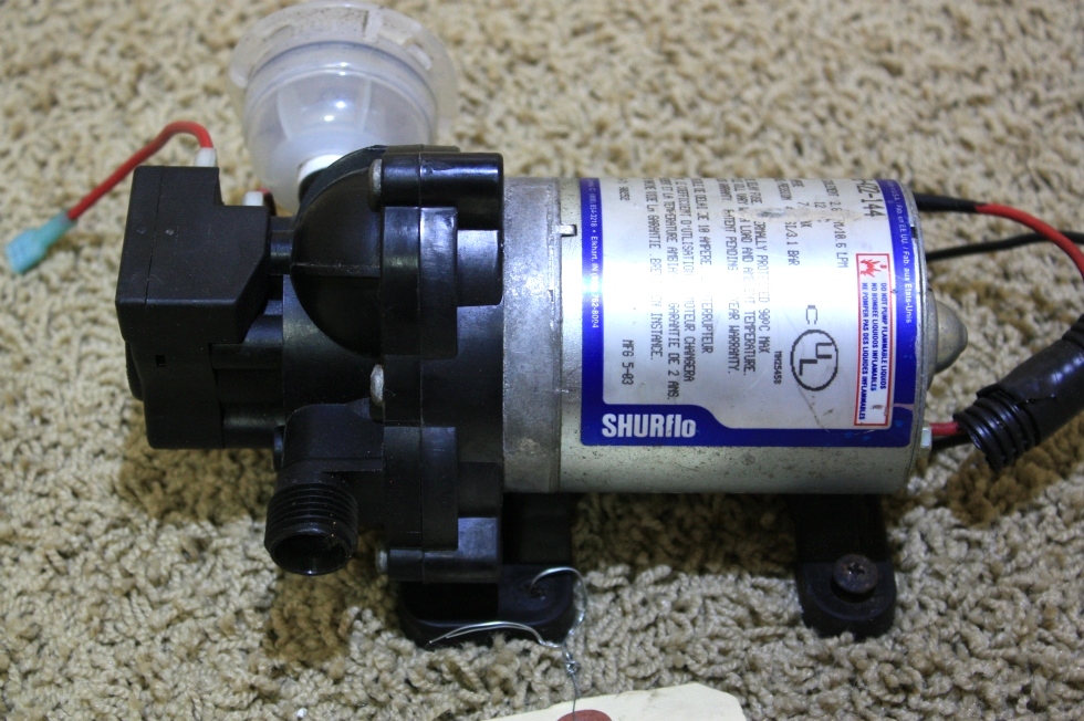 USED SHURFLO DIAPHRAGM WATER PUMP 2088-422-144 FOR SALE RV Components 
