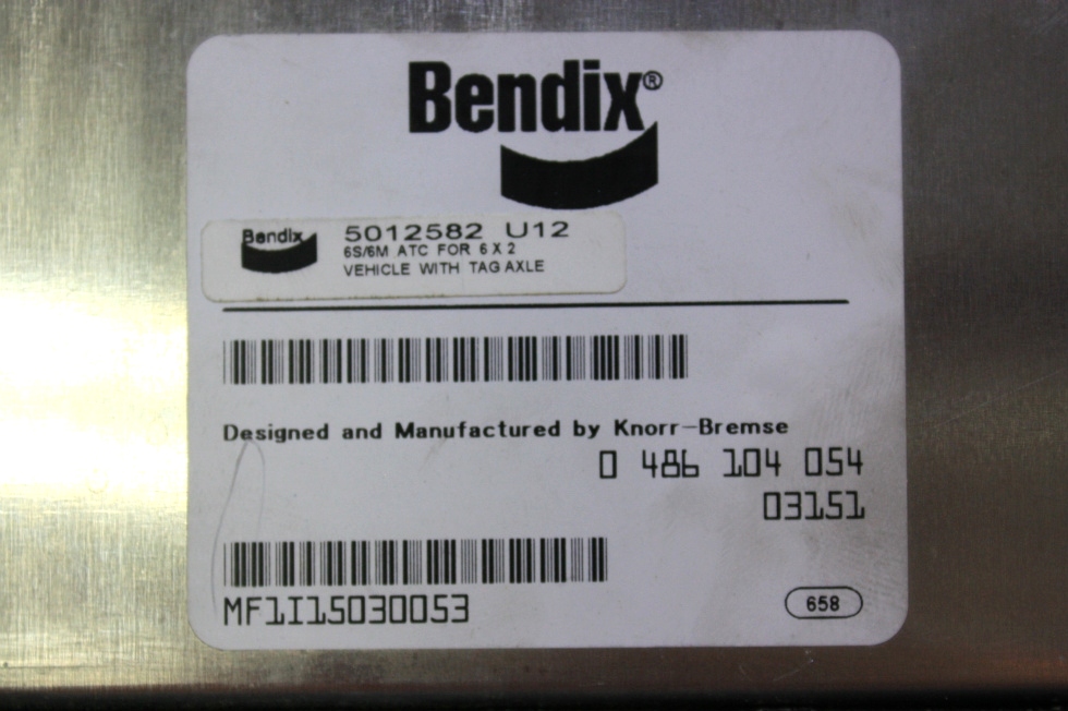 USED RV PARTS BENDIX ABS CONTROL BOARD 5012582 MOTORHOME PARTS FOR SALE RV Components 
