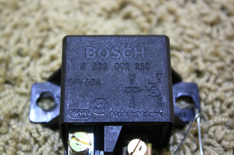 USED RV PARTS BOSCH 24 VOLT DC 50 AMP RELAY FOR SALE RV Components 