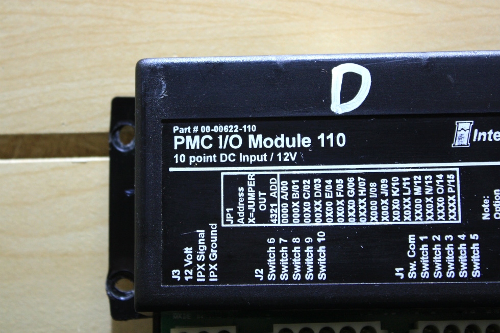 USED INTELLITEC PMC I/O MODULE 110 RV MOTORHOME PARTS FOR SALE RV Components 