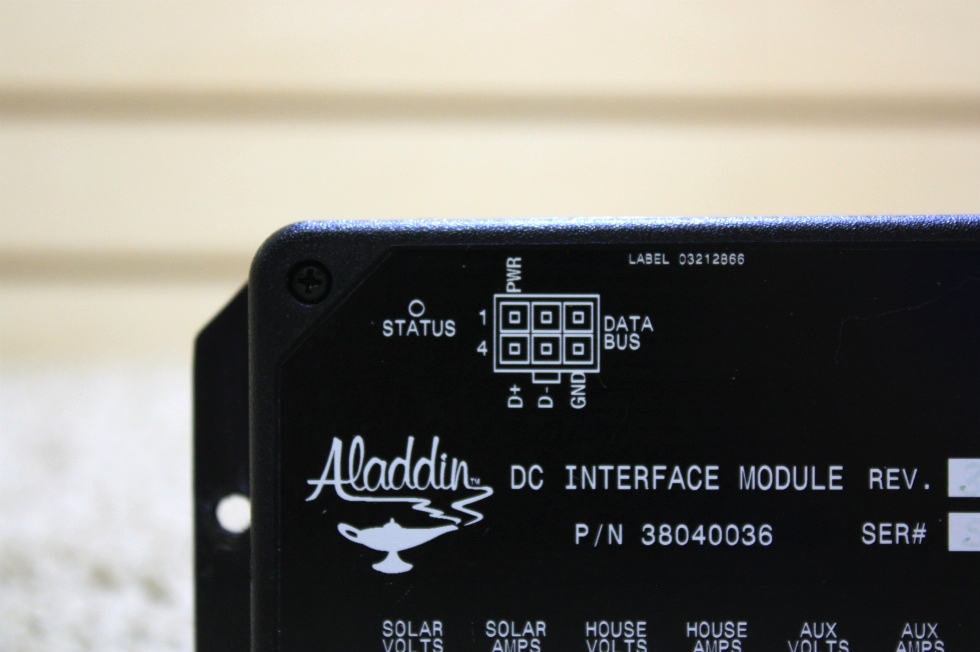 USED ALADDIN DC INTERFACE MODULE 38040036 FOR SALE RV Components 