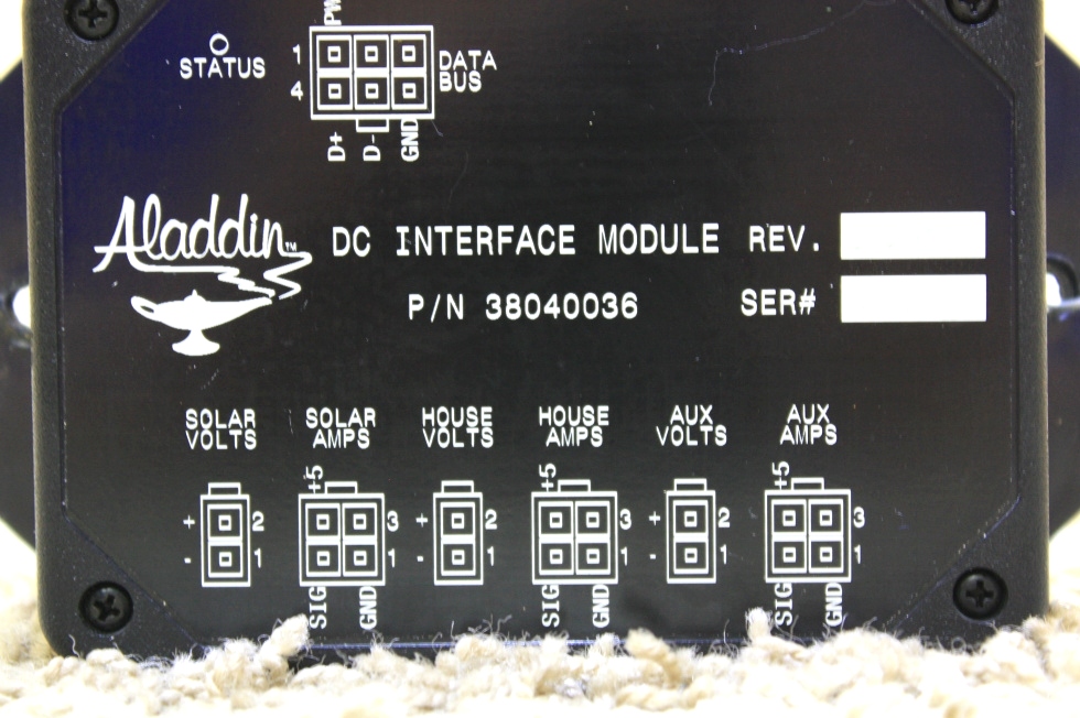 USED ALADDIN DC INTERFACE MODULE 38040036 FOR SALE RV Components 