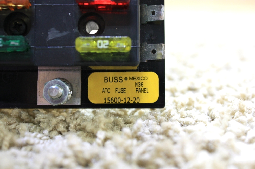 USED BUSS ATC FUSE PANEL 15600-12-20 RV PARTS FOR SALE RV Components 