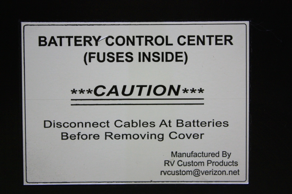 USED MOTORHOME BATTERY CONTROL CENTER FW-2050 FOR SALE RV Components 