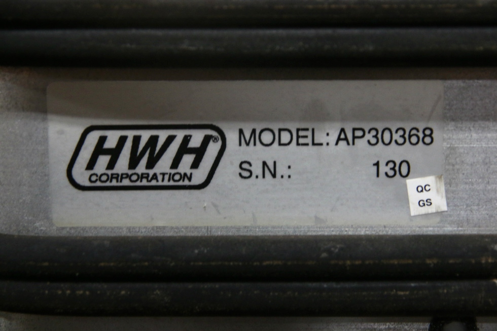 RV Components USED HWH LEVELING CONTROL BOX MODEL AP30368 SN 130