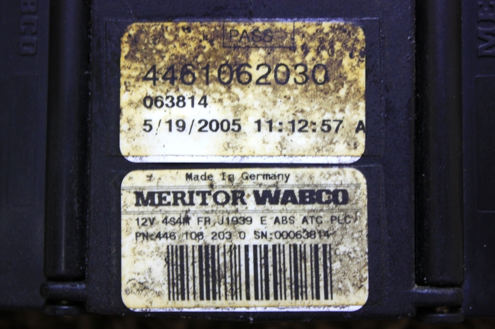 USED MERITOR WABCO ABS CONTROL BOARD 446 106 203 0 RV PARTS FOR SALE RV Components 