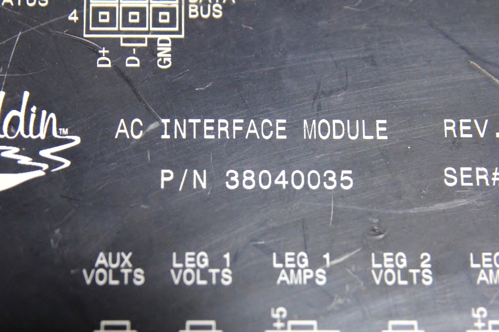 USED ALADDIN AC INTERFACE MODULE P/N: 38040035 RV Components 