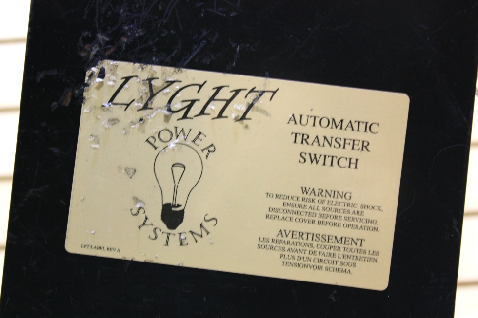 USED L.P.S AUTOMATIC TRANSFER SWITCH LPT 50BRD MOTORHOME PARTS FOR SALE RV Components 