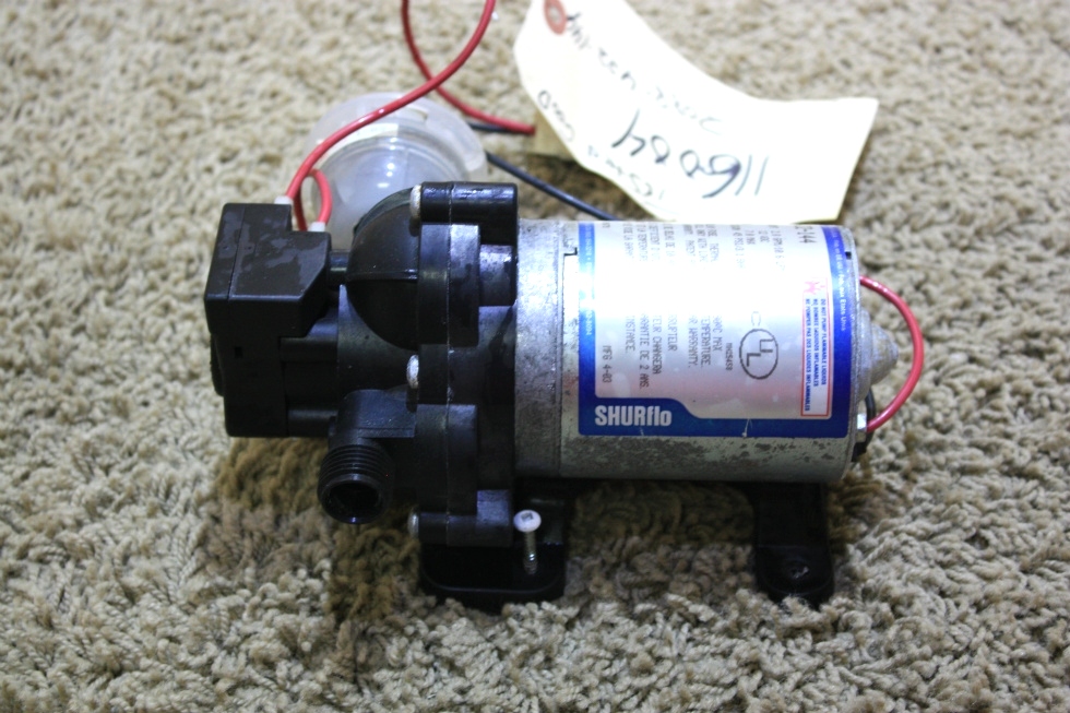 RV Components USED RV SHURFLO WATER PUMP 2088422144 MOTORHOME PARTS
