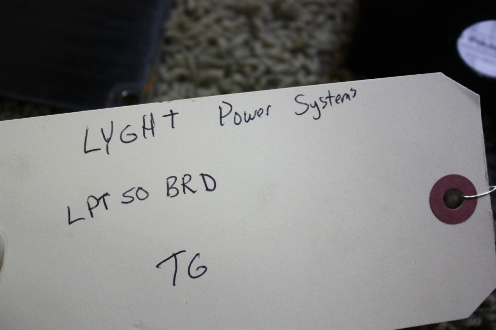 USED LYGHT POWER SYSTEMS AUTOMATIC TRANSFER SWITCH LPT50-BRD MOTORHOME PARTS FOR SALE RV Components 