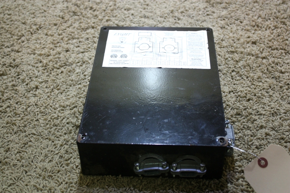 USED MOTORHOME LYGHT POWER SYSTEMS AUTOMATIC TRANSFER SWITCH LPT50-BRD FOR SALE RV Components 