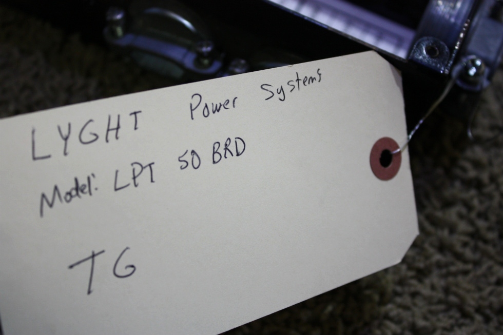 USED MOTORHOME LYGHT POWER SYSTEMS AUTOMATIC TRANSFER SWITCH LPT50-BRD FOR SALE RV Components 
