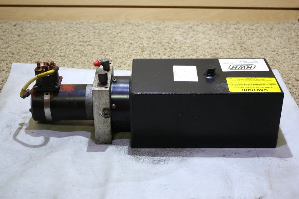 USED HWH MOTORHOME HYDRAULIC PUMP AP2260 FOR SALE RV Components 