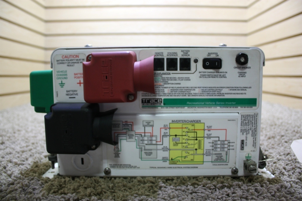 USED RV3012 TRACE ENGINEERING RV INVERTER CHARGER FOR SALE RV Components 