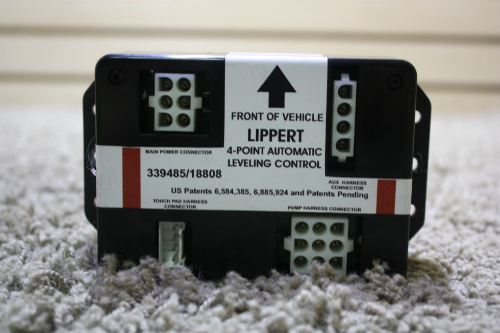 USED RV LIPPERT 4-POINT AUTOMATIC LEVELING CONTROL 339485/18808 FOR SALE RV Components 