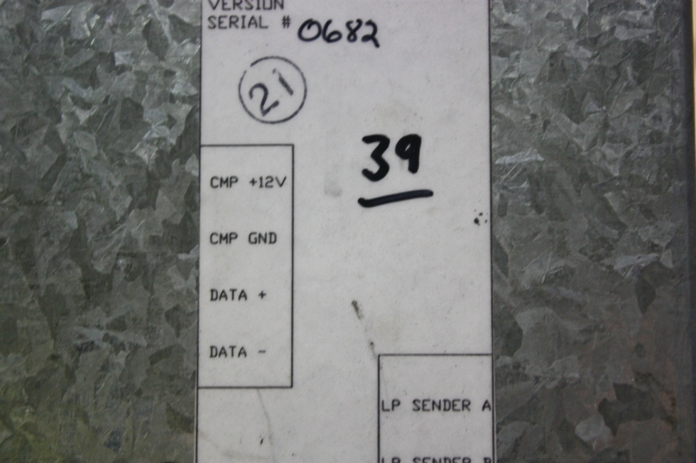 USED LP INTERFACE MODULE (LPI) PN: 38030057 MOTORHOME PARTS FOR SALE RV Components 