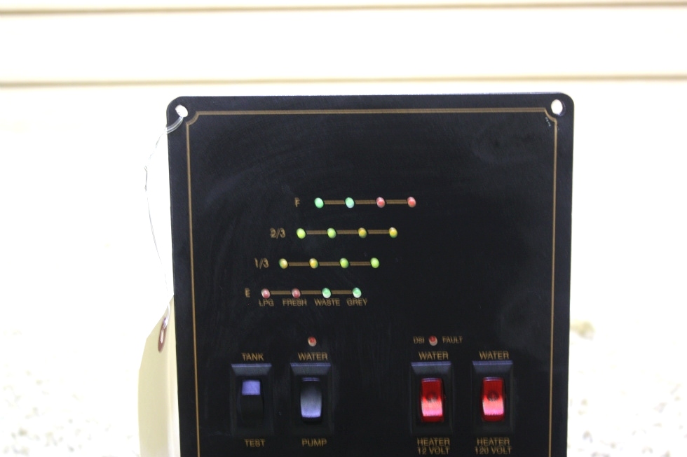 USED RV TANK MONITOR & SWITCH PANEL FOR SALE RV Components 