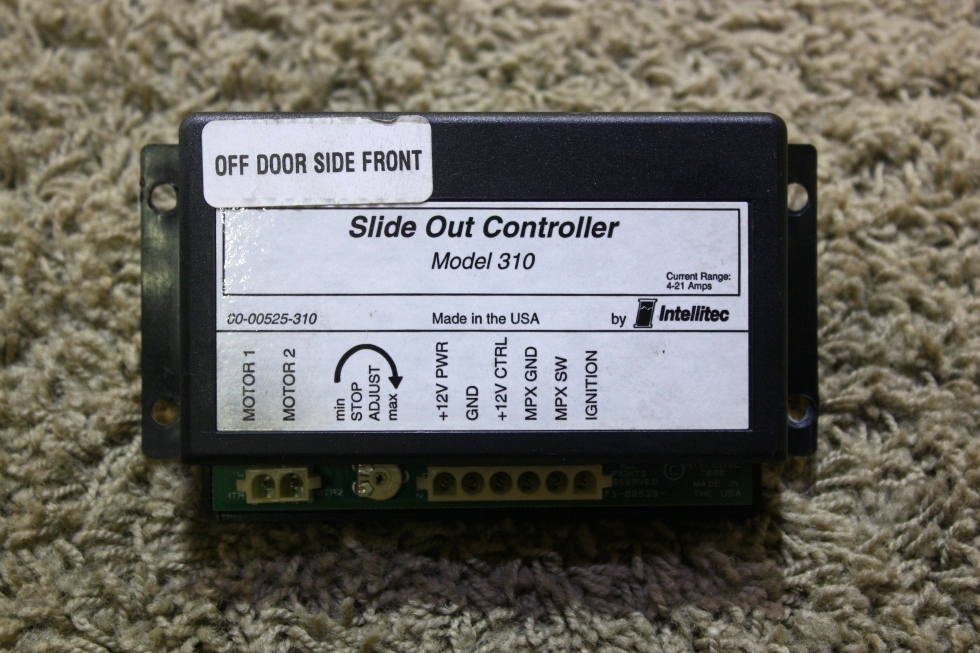 RV Components USED 0000525310 SLIDE OUT CONTROLLER BY INTELLITEC
