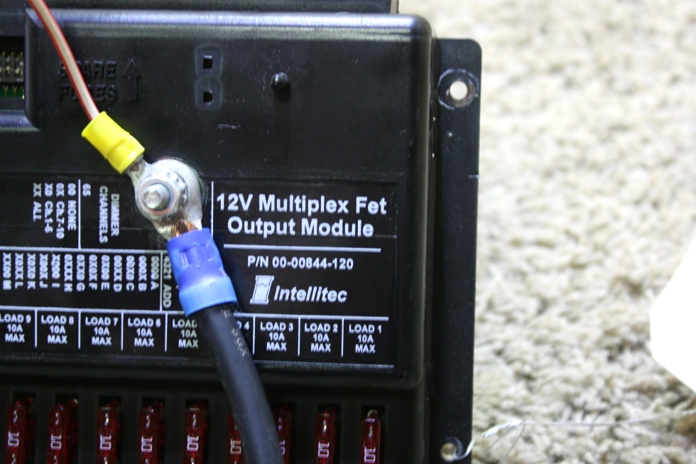 USED MOTORHOME INTELLITEC 12V MULTIPLEX FET OUTPUT MODULE 00-00844-120 FOR SALE RV Components 