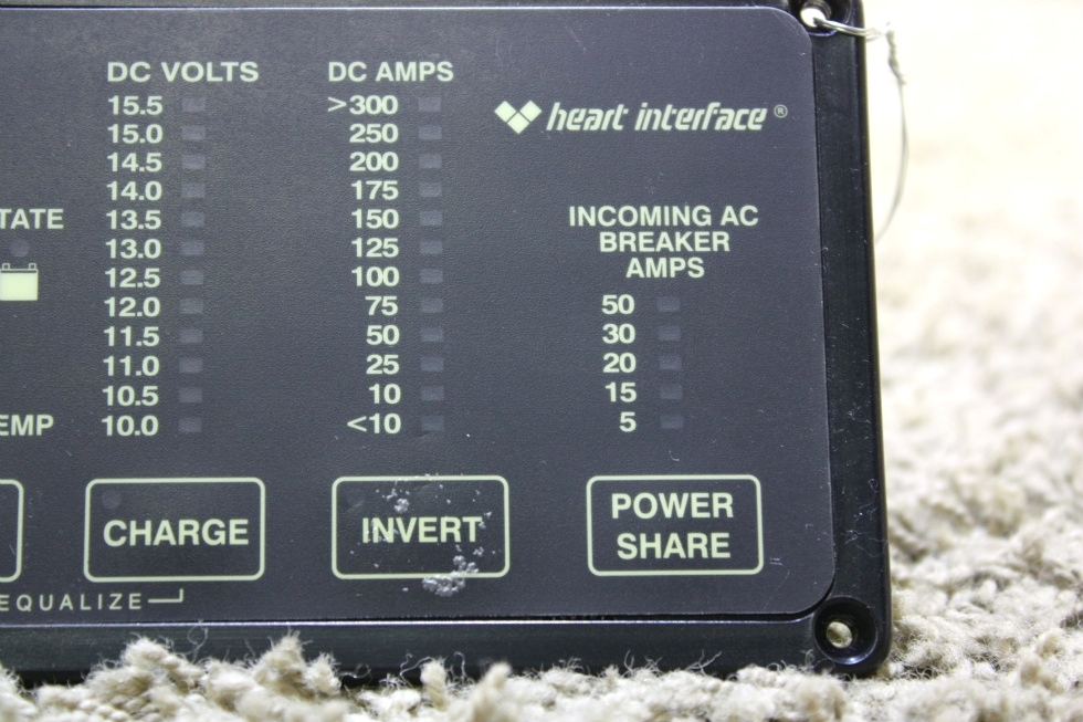 USED RV HEART INTERFACE HEART REMOTE 84-2056-03 FOR SALE RV Components 