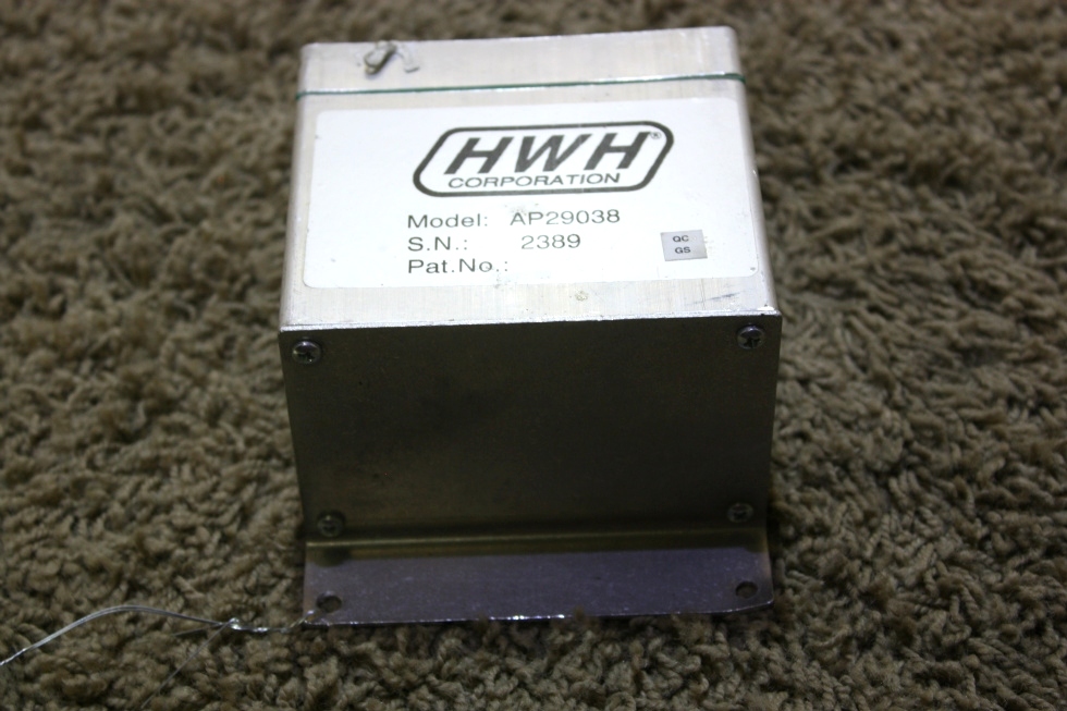 USED MOTORHOME AP29038 HWH LEVELING CONTROL BOX FOR SALE RV Components 