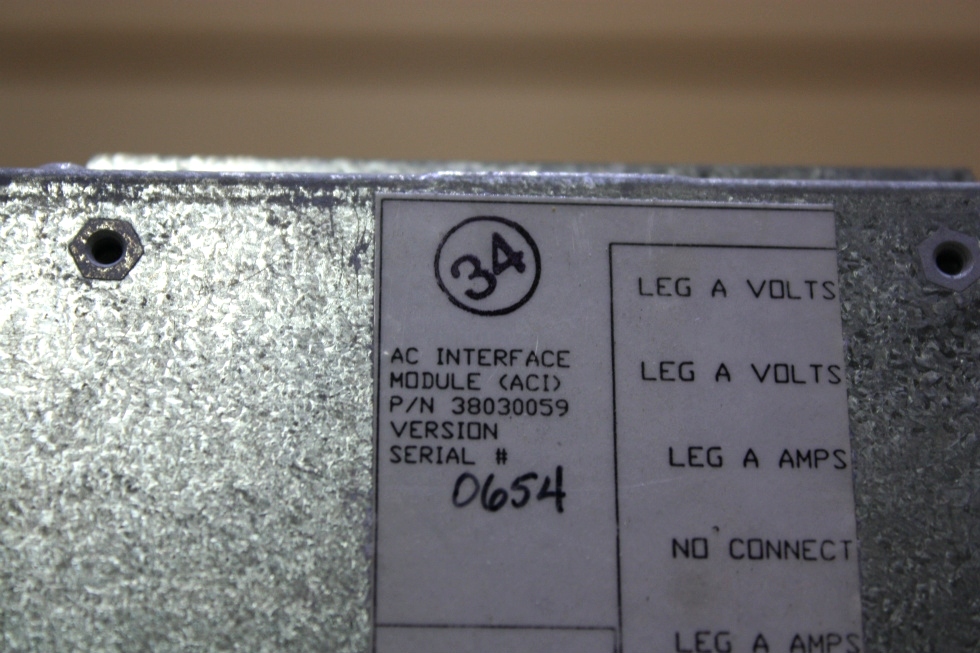 USED AC INTERFACE MODULE (ACI) 38030059 RV PARTS FOR SALE RV Components 